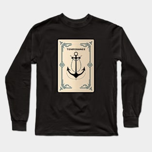 Tarot Temperance Sign Long Sleeve T-Shirt